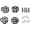 4pcs G4FJ 77.5mm Engine Pistons Rings Set +0.5mm For 2011- Hyundai Kia 1.6T 23410-2BCA0 New Car Accessories