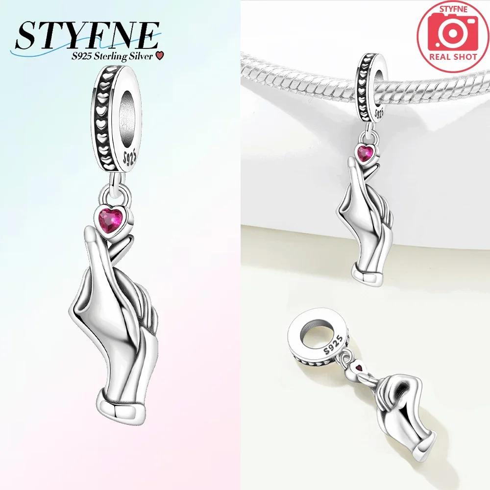 Charm Bead Charms Plata Originales Heartshaped Bead Charms for Charm Bead Charms copper Bracelets Bead Charms Jewellery Making Womens Gift