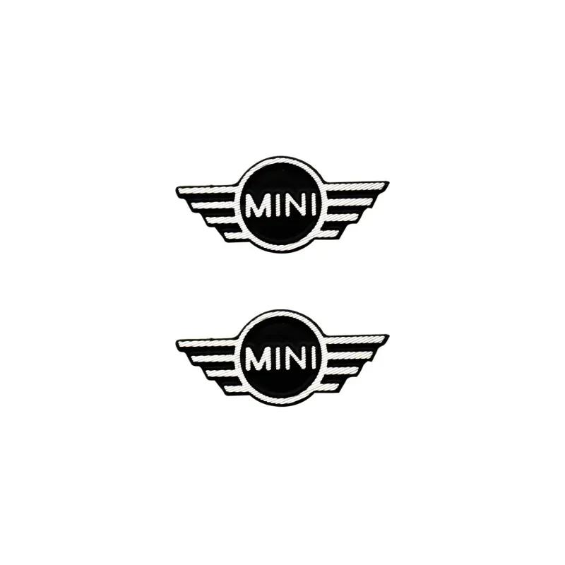 Für Bmw Mini 3D Aluminiumlegierung Auto Lautsprecher Audio Aufkleber Abzeichen Emblem Dekoration Zubehör Für MINI COOPER R56 R55 R60 R61 Cou