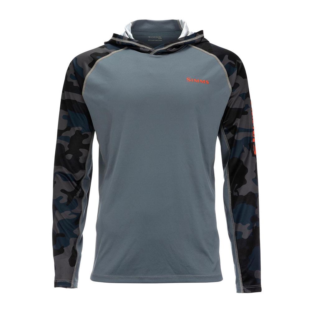 2024 New SIMMS Men's Outdoor Fishing Suit Hoodie Lightweight Sunscreen UP + 50 Long Sleeve Luya Fishing