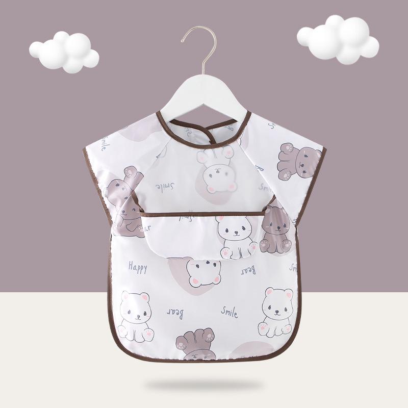 Waterproof Baby & Toddler Smock for Eating - Unisex, Dirt-Proof Bib Apron