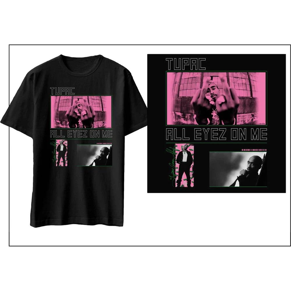 Tupac Unisex Tshirt Photo Mix S