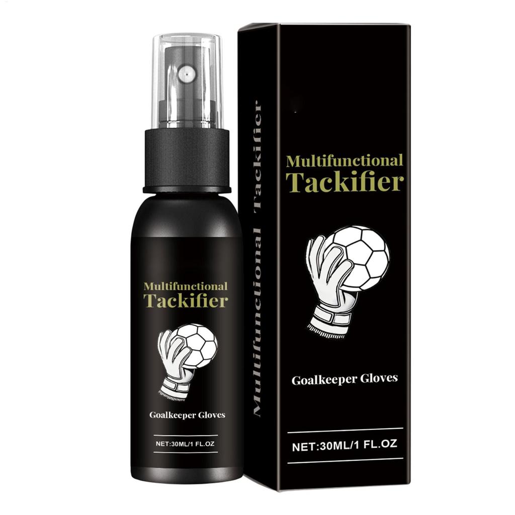 Football Glove Grip Spray Gentle 30ml Gloves Wash & Prepare Goalkeeper Gloves Spray Protective Sports Hand Grip Glove Grip Spray