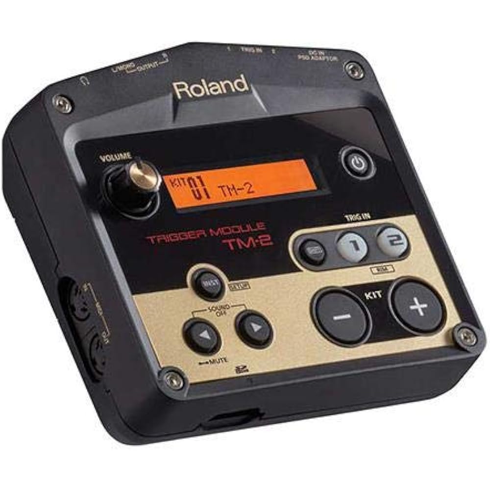 Roland Roland Trigger Module, TM-2 Sound Source Module, Ideal for Live/Practice, Hybrid Drum, SD ...