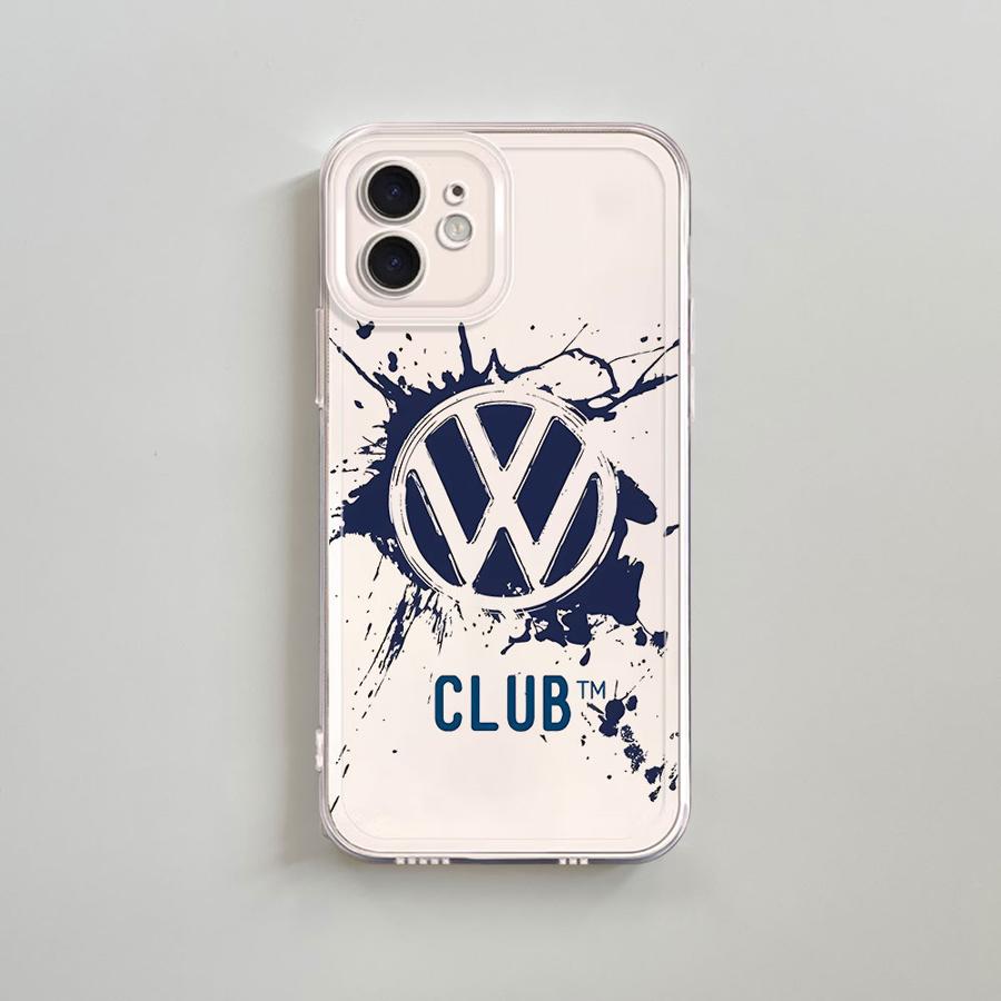 V-VW V-Volksw-agens Cars Logo Phone Case for Samsung Galaxy S25 S24 Ultra S23 FE S22 S23 S20 Plus S21 S20 FE Note 20 10 Cover