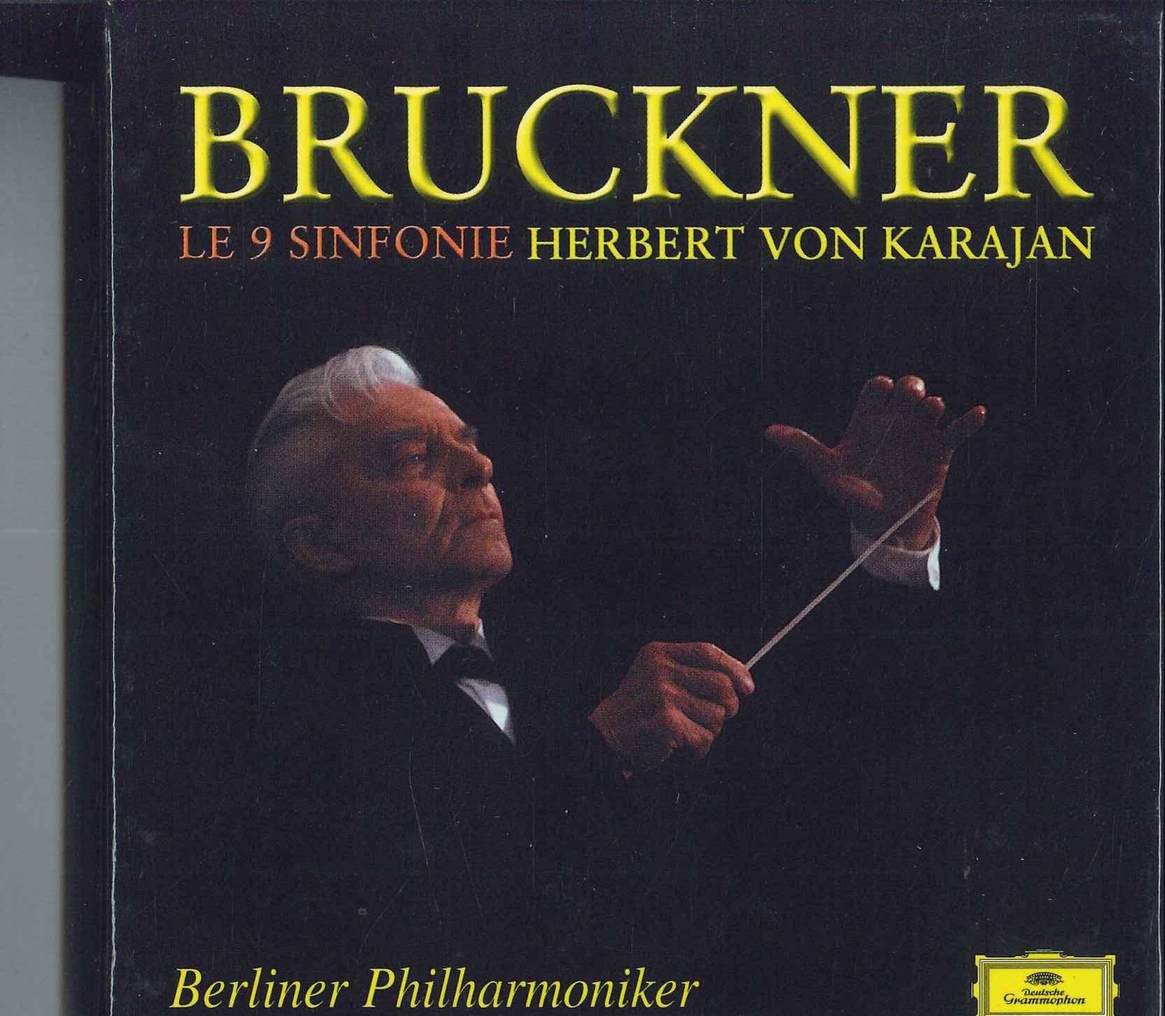 

CD HERBERT VON KARAJAN BERLINER PHILH Bruckner Le 9 Sinfonie 4717042 DEUTSCHE GRAMMO 2002 Italy Classical Used