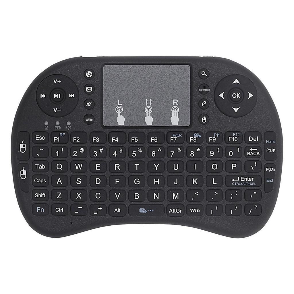 i8 Wireless Mini Keyboard & Air Mouse with Dry & Lithium Battery Remote Control