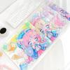 Laptop Mousepad Cute Kawaii Anime Girl Deskmat Long Table Mat Teen Girls Bedroom Student Placemat Keyboard Mat Large Mouse Pad