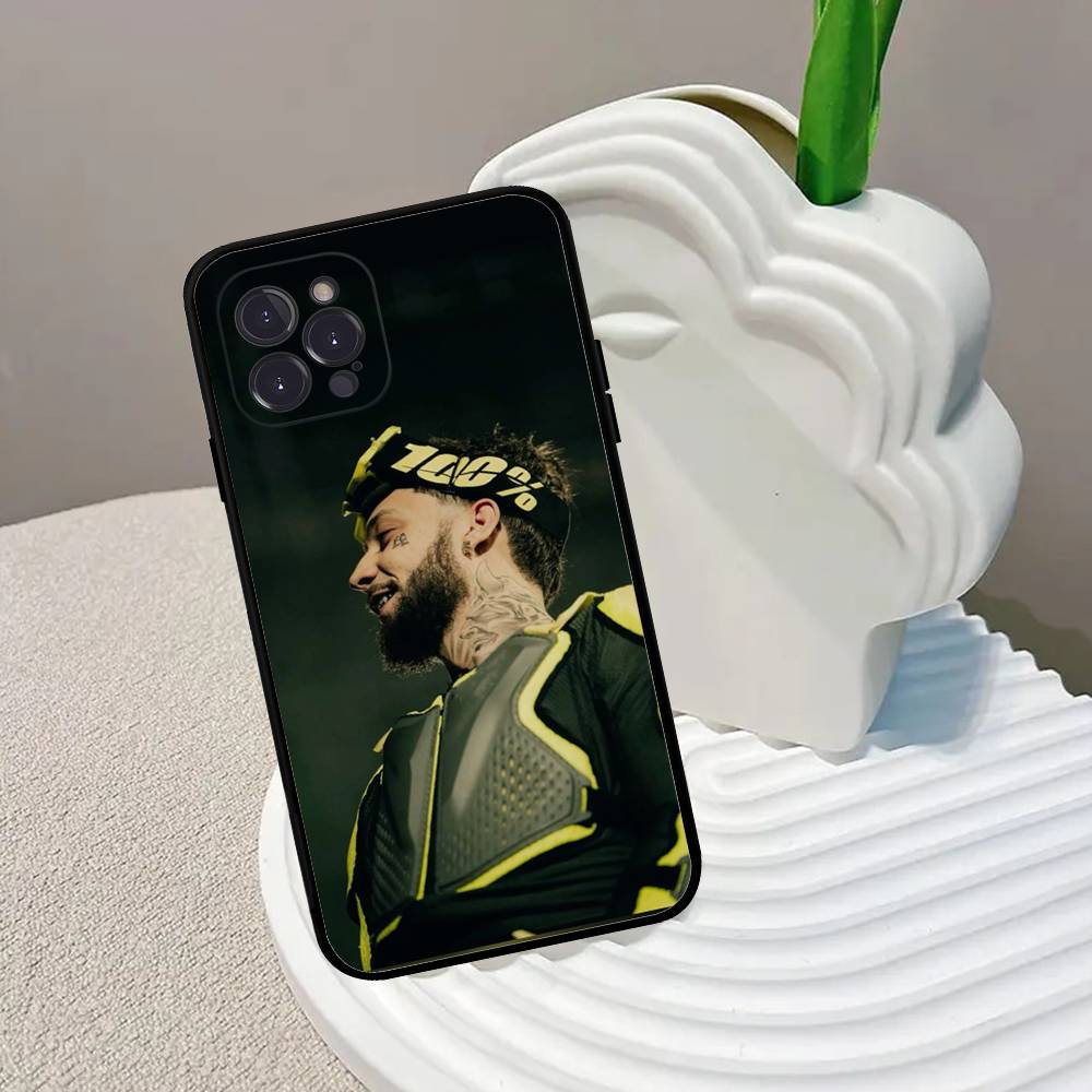 Jc Reyes Tour 2025 Phone Case For IPhone 17 16 15 14 13 12 11 Pro Max Plus Mini Silicone Black Cover