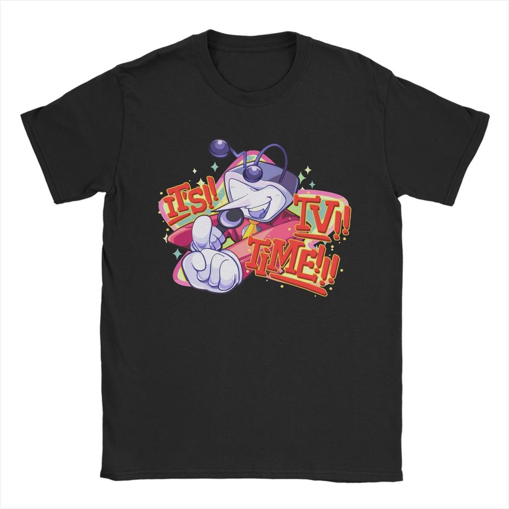 Herren Deltarune Spamton und Tenna Deltarune Spiel T-Shirts Top Tees Sommer Kurzarm T-Shirt Rundhals Harajuku Lässiges T-Shirt