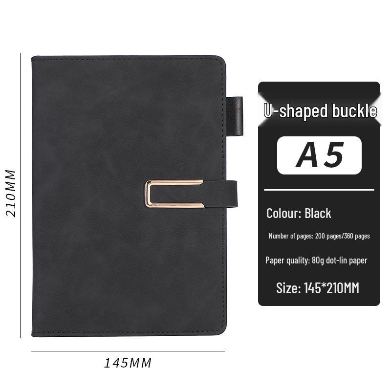 Carnet de Notes Business Épais A5 - Journal Intime Minimaliste, Logo Personnalisable