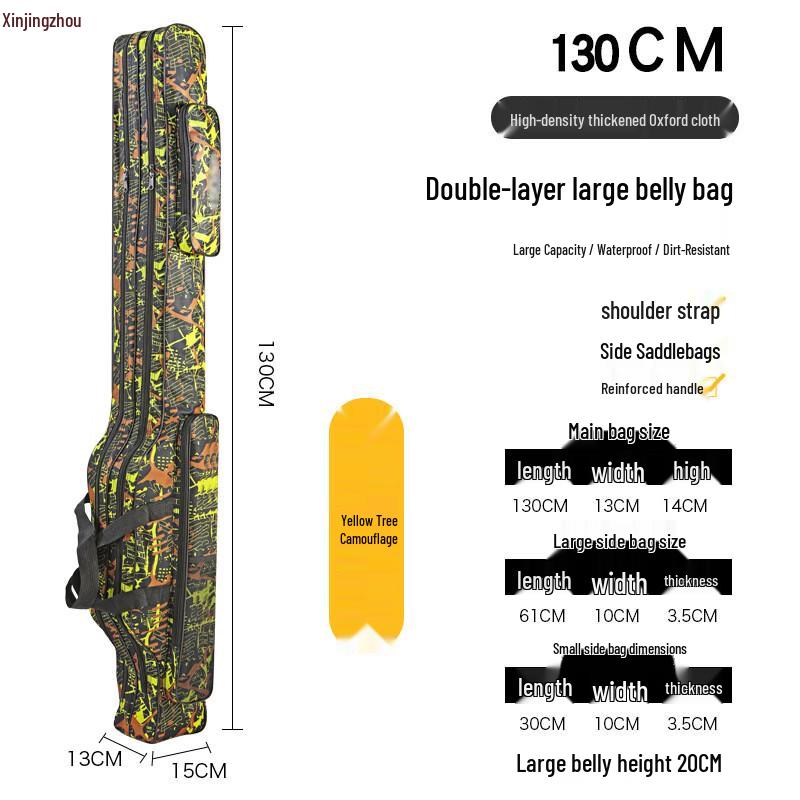 Waterproof Foldable Oxford Fishing Tackle Bag