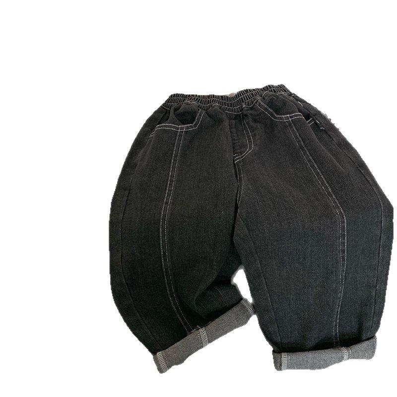Boys' Versatile Spring Denim Pants - Cool, Handsome, Loose Casual Korean Street Style