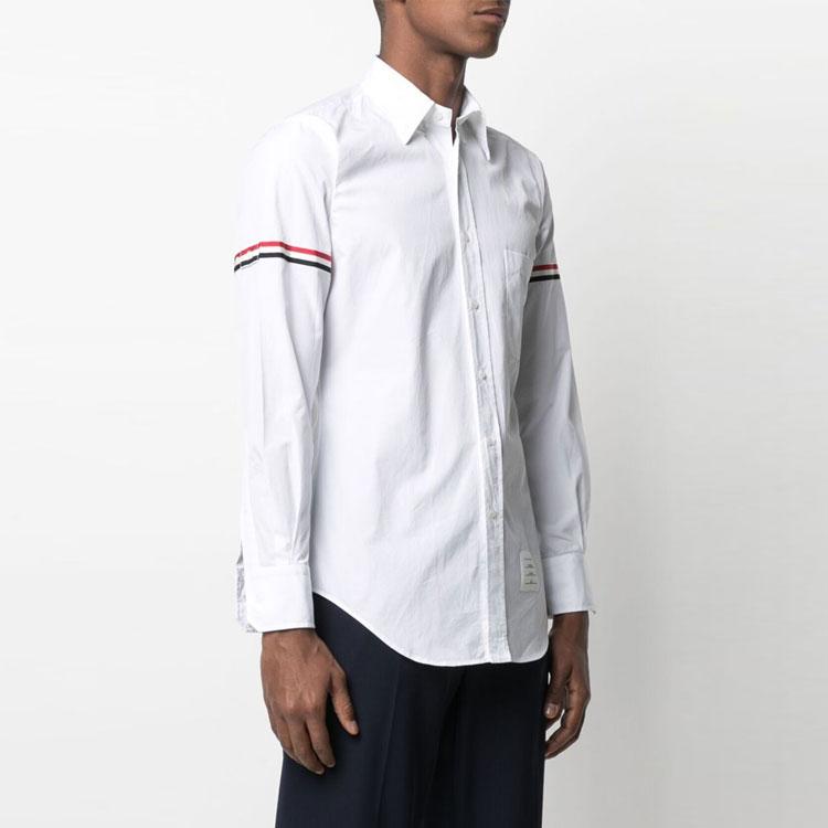 THOM BROWNE RWB Stripe Button-Up Shirt MWL150E-03113-100