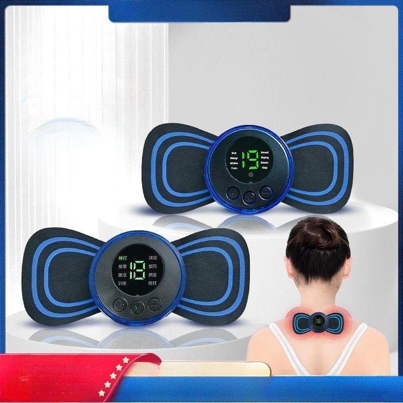 1Pc  Cervical Massager Full Body Massager Portable Massage Sticker Waist Back Shoulder Massager Mini Massage Sticker