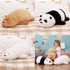 We Bare Bears Pillow Cartoon Bear Grizzly Bear Panda Soft Stuffed Plush Toy Doll Adorable And Cuddly