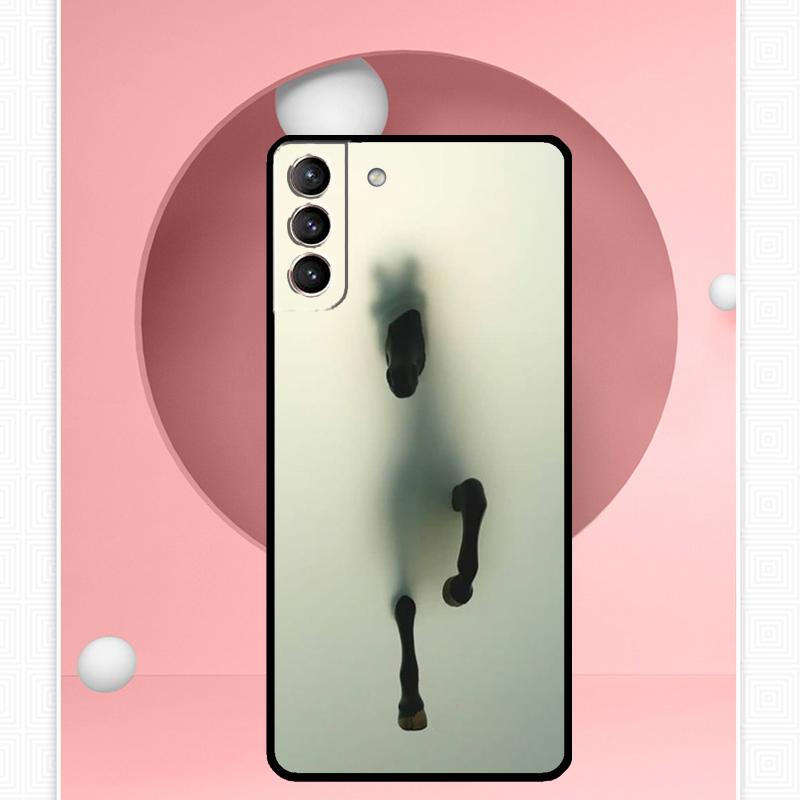 Horse Pony Pattern Case For Samsung Galaxy S22 S23 S24 Ultra Note 20 10 S8 S9 S10 Plus S21 S20 FE Soft Cover