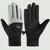 Windproof And Waterproof Outdoor Gloves Touch Screen Thumb And Index Finger Fingertips Warm Gloves For Running Cycling