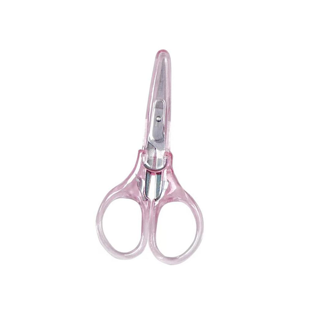 Compact Stainless Steel Office Scissors - Ideal for Paper, Crafts, Household, & Student Use