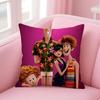 populer anime H-HotelS T-TransylvaniaS Cushion Cover Comfortable Reversible Pillow Cover Ideal for Car Sofa Bedroom & Beyond