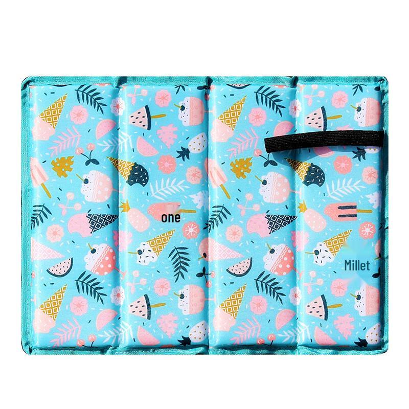 OEING Oxford Cloth Folding Outdoor Cushion (2-Pack) Large