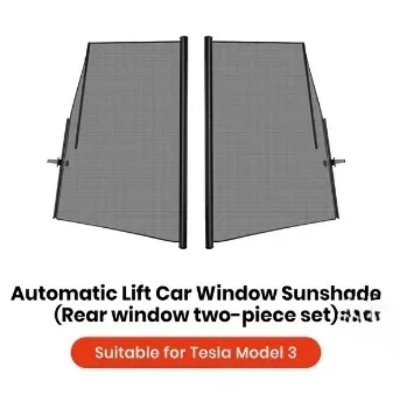 For Tesla Model 3 / Y Car Side Window Sunshade Sun Visor  Windshield Privacy Window Shield Screen Accessories
