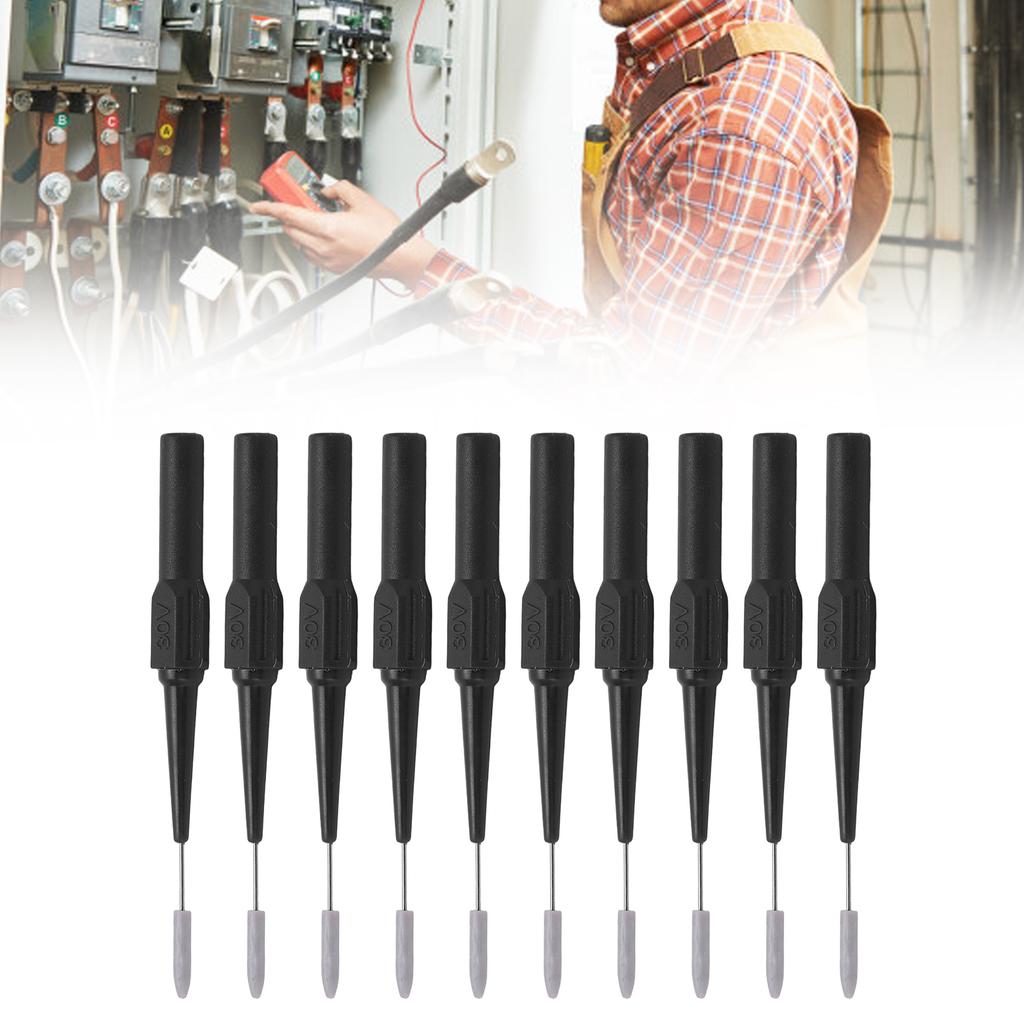 10pcs 26.010 0.7mm Test Probe Set 4.0mm Socket Piercing Probe for Testing Equipment