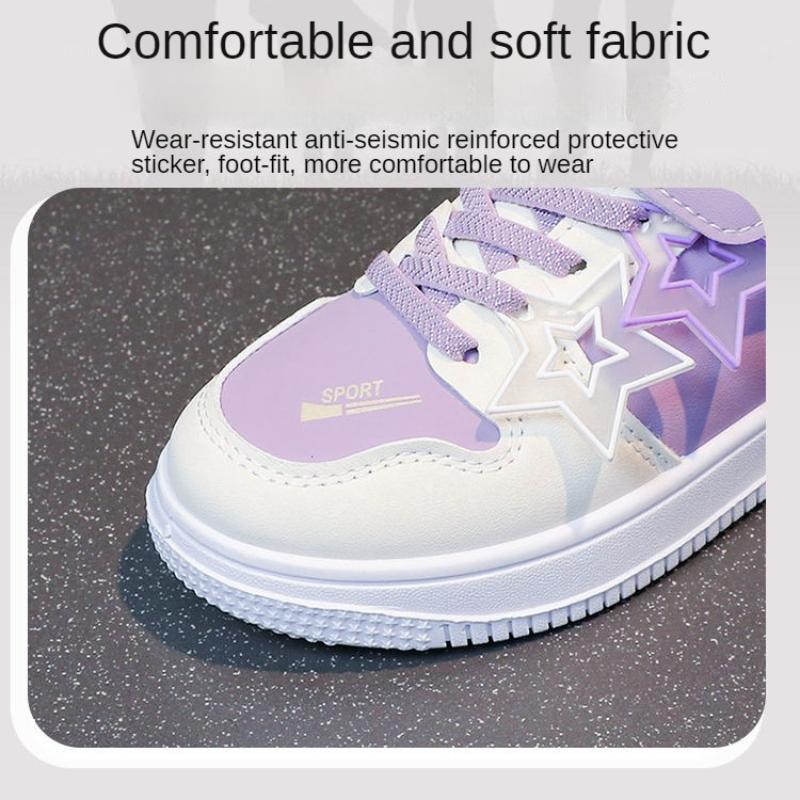 Girls' Sports Shoes Spring and Autumn New Fashion White Shoes Versatile Casual Shoes