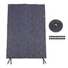 Insulated Window Cover 3 Layer Oxford Fabric Cotton Filled Anti Freeze Winter Window Insulation