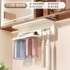 Magnetic Toothbrush Holder Under Mirror Cabinet Upside Down Mouthwash Cup Brushing Cup Electric Hanger Wall Hanging Storage Toothpaste Rack