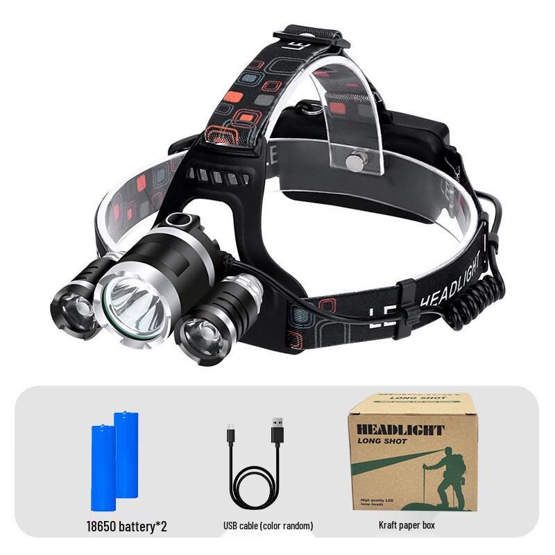 

Li Shen T6 LED Rechargeable Outdoor Headlamp