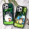 Cute T-Totoroes For iphone 17 Air 16 15 14 13 12 11 Pro Max TPU+PC Plus Shockproof Back Phone Cover