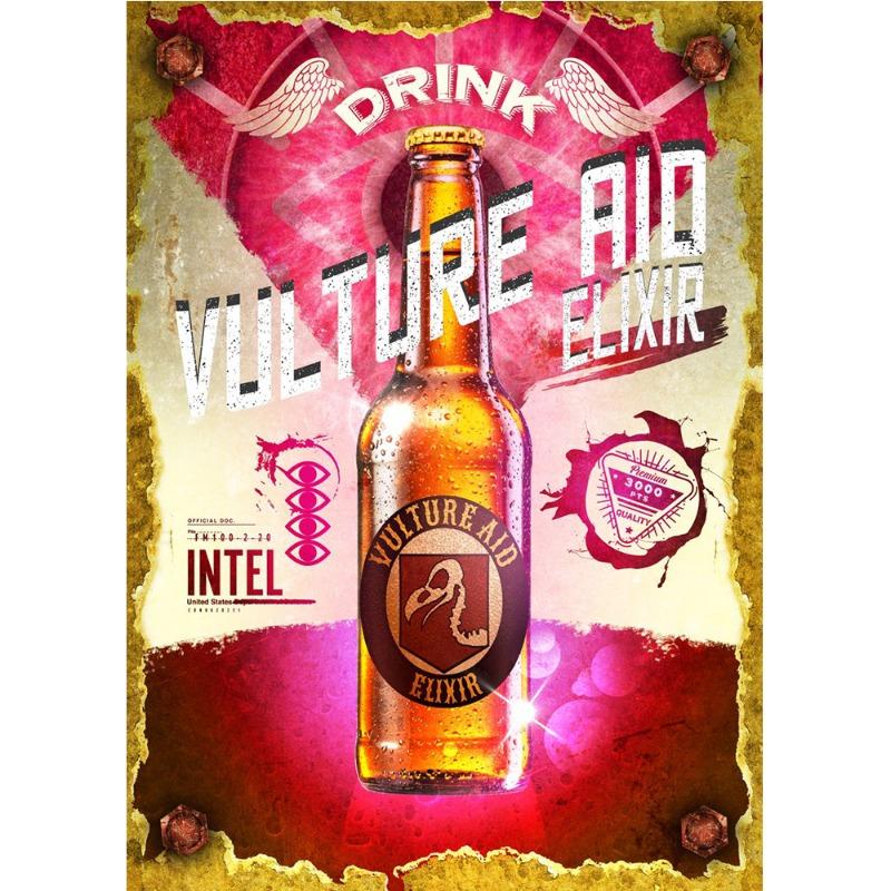 

Видеоигра Call Of Duty Виртуальные напитки Juggernog Soda Картина на холсте Абстрактное настенное искусство для геймера Украшение домашней комнаты Cuadros 21cm×30cm NoFrame