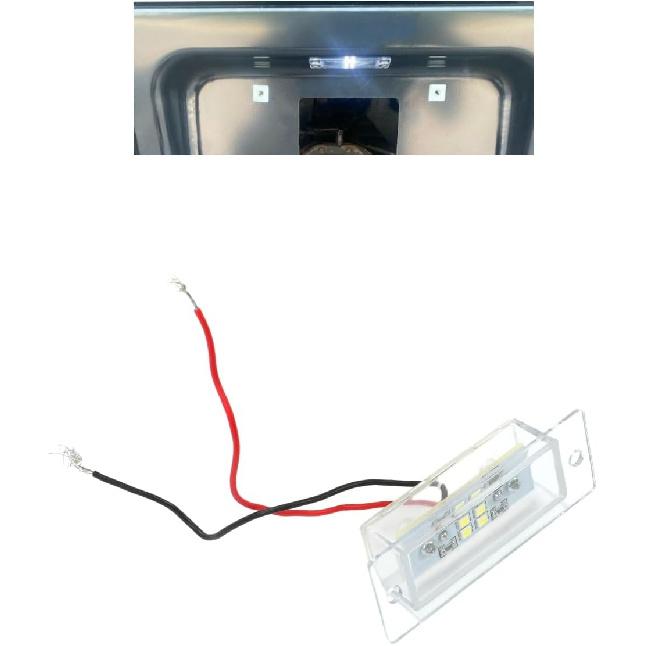 

HECASA Roll Pan License Plate LED Light Tag Light for Rollpan Universal