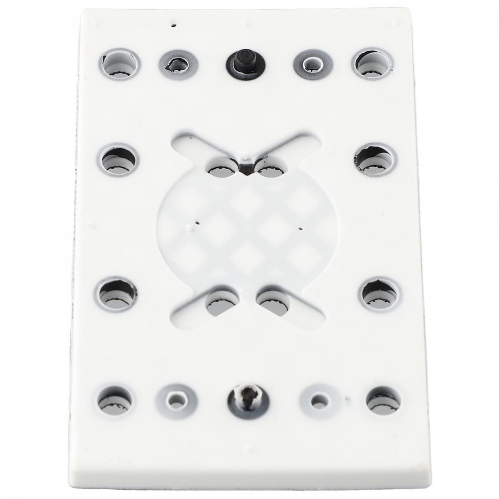 Sanding Pad Polishing Disc 12 Holes Aluminum Plate + PU Foam