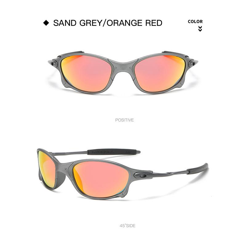 Colorful Sport Sunglasses Sun Glasses Goggles Uv400 Windproof Sunglasses For Men Women Retro De Sol Masculino