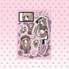 Domi Korean Style Sweet & Cool Girl Character Sticker Book – Creative Journal Stickers