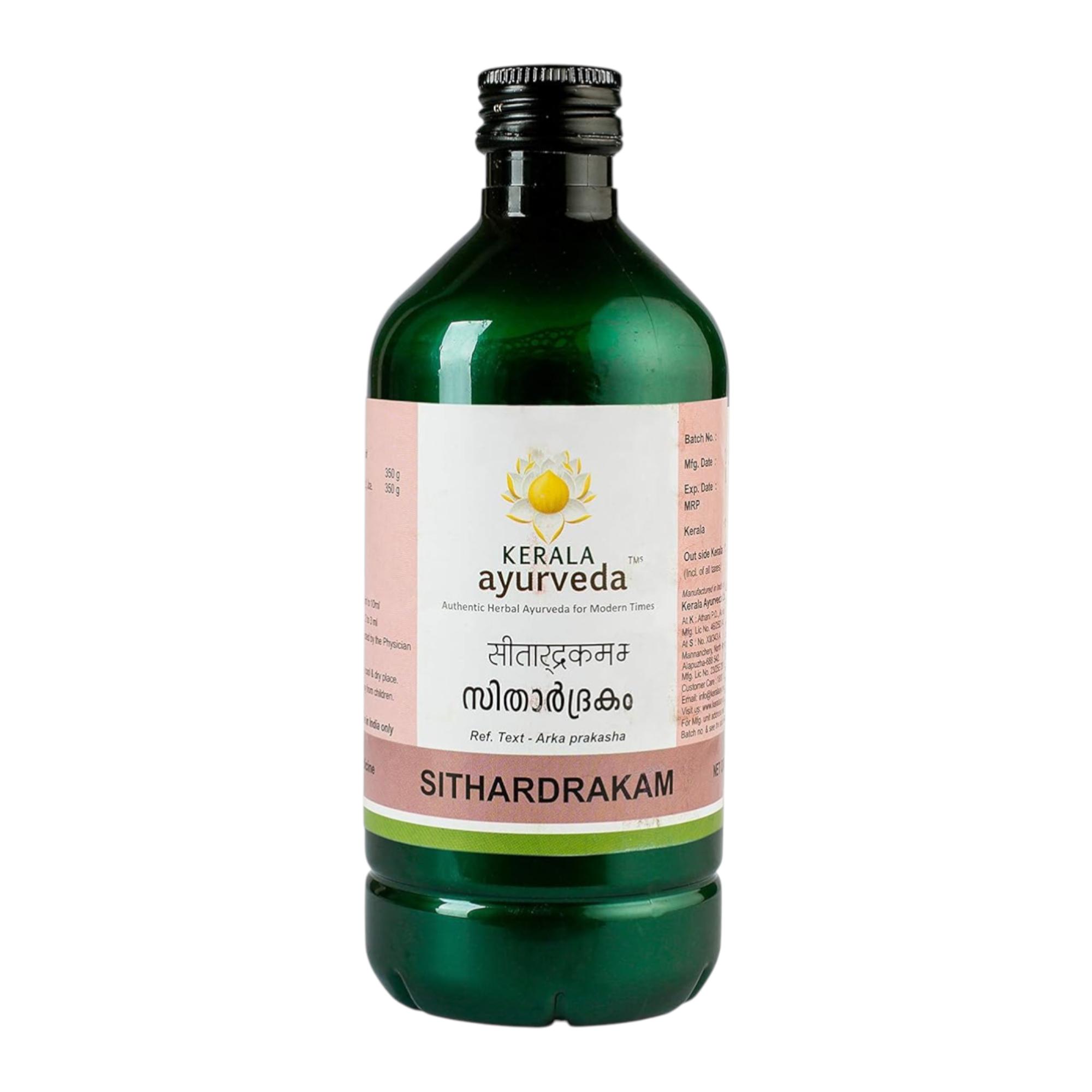 

Kerala Ayurveda Sithardrakam 450 ml Ayurvedic Digestive Aid Tablets for Adults & Children, Natural Herbal Formula