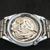 RENOVOVANÉ VINTAGE SEIKO 5 AUTOMATIC 6309A JAPONSKO PÁNSKÉ D/D ČERNÉ HODINKY a318636-9 Seiko-a318636-1
