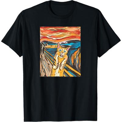 The Scream Painting a Funny Parody of Edvard Munch's T-Shirt