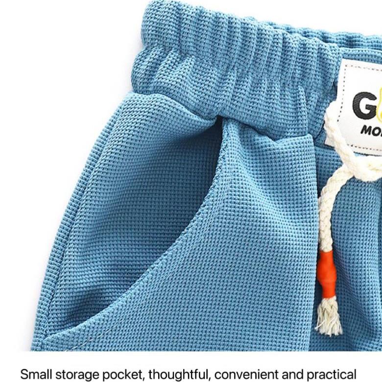 Summer Kids Shorts Boys Girls Solid Color Short Baby Solid Color Casual Pant Children Short Pant  Sport Clothing Outwear