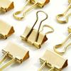 50Pcs Gold Metal Clip - Office and Home Compact Rugged Folder