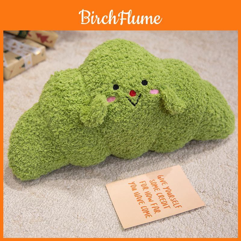 Cuscino Peluche Croissant Carino per Arredamento Camera da Letto Adolescenti