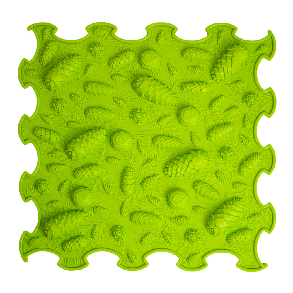 sensory mat Cones (soft) 1 pc - light green