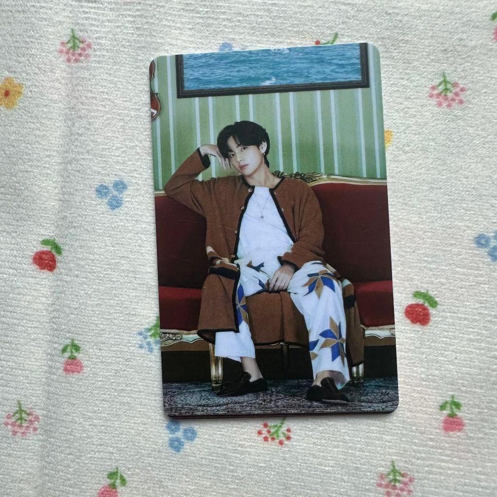 [USED] Korean BTS BE Limited Unreleased Lucky Drop Taehyung V Trading Card