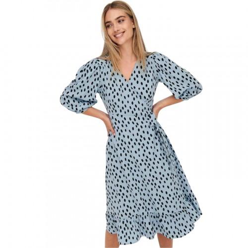 Robe cache-cœur regular uniquement pour femmes/dames