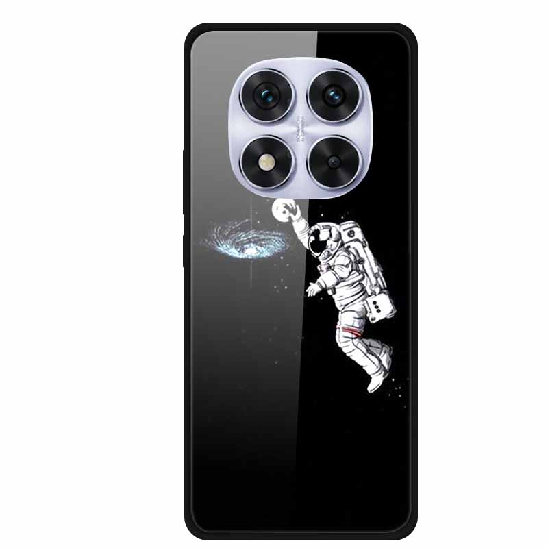 Hard Back Cover For Xiaomi Redmi Note 14 Pro 5G Case Soft Bumper Tempered Glass Case For Redmi Note 14 Pro 4G Case Note14 Pro