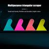 Car Window Film Squeegee Colorful Rubber Triangle Tip Scraper For Vinyl Wrap Sticker Auto Window Tint Film Install Tool