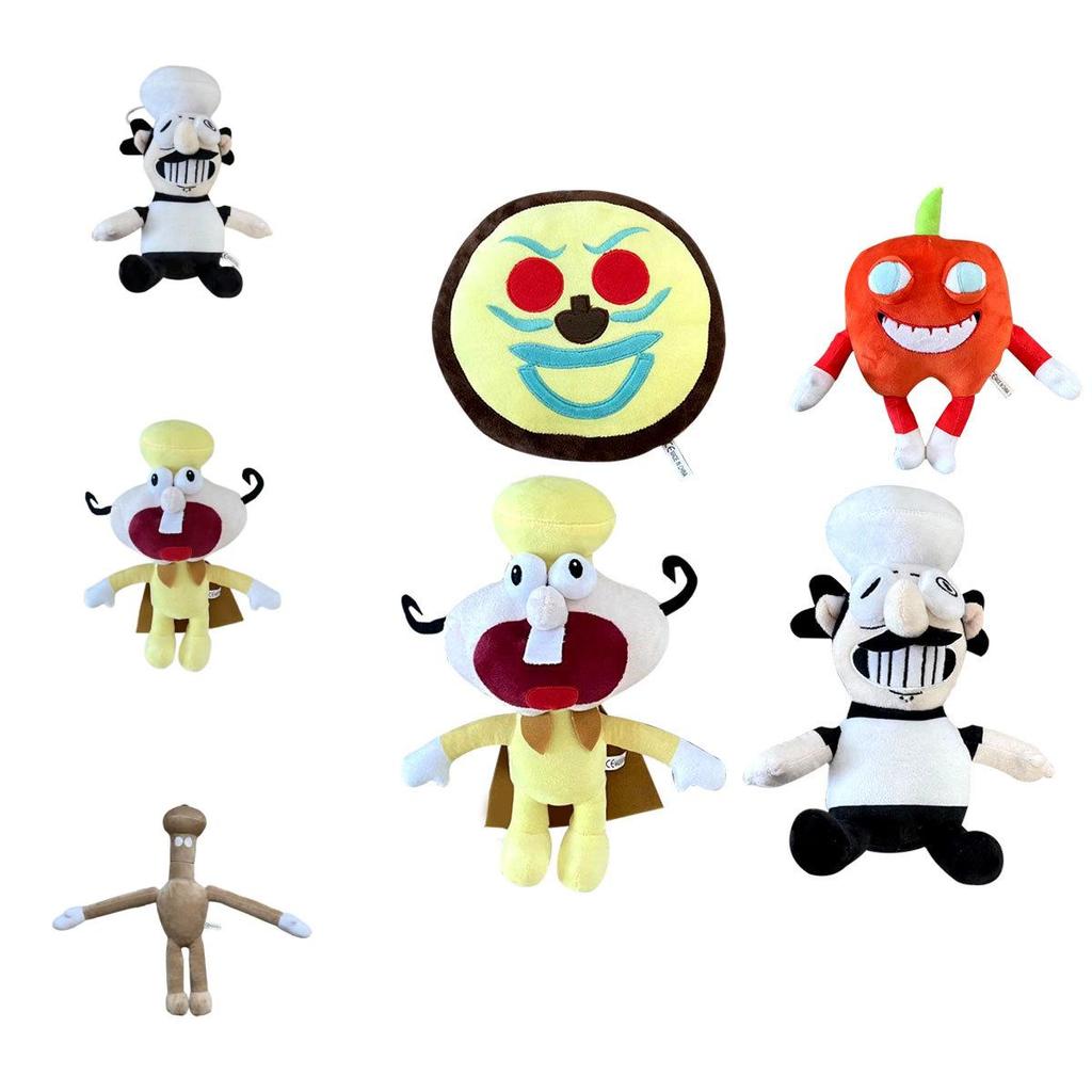 Pizza Tower Plush Chef Toys Perfect For Game Lovers And Kids!