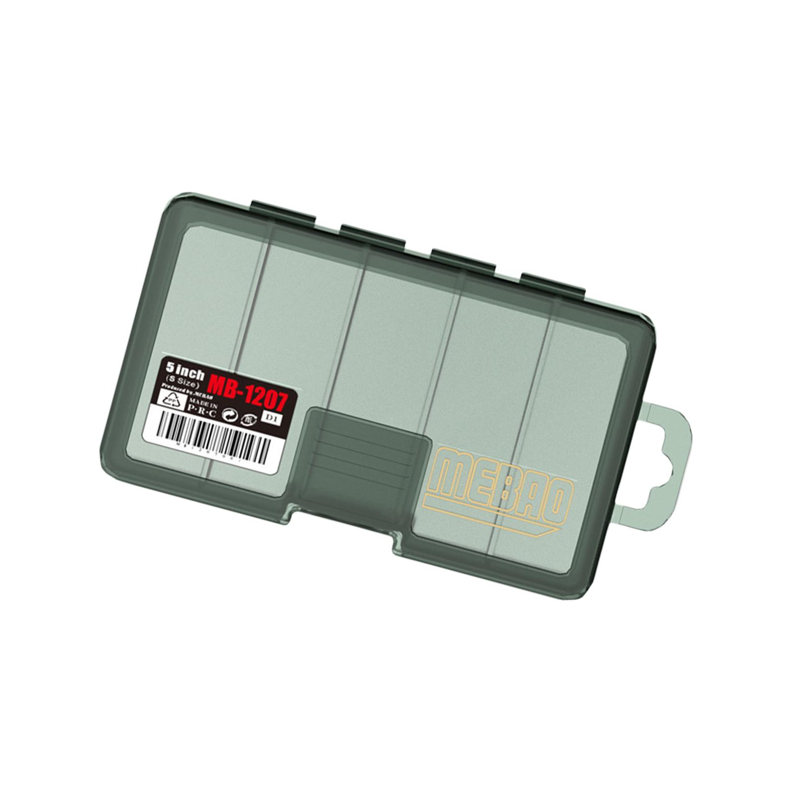 

Портативный лоток для хранения Многофункциональный ящик для рыболовных снастей Водонепроницаемый ящик для хранения приманок и наживок Многосекционный прозрачный лоток для приманок S